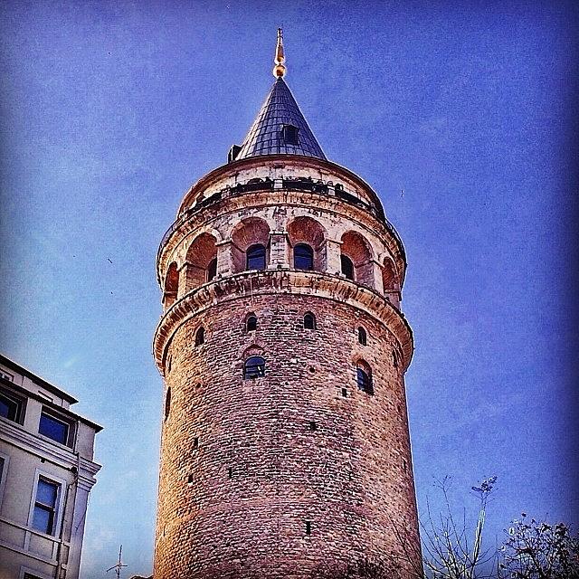 Another Shot Of Gelata Tower In Istanbul Photograph by Will Banks