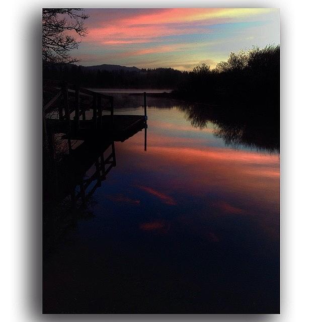 Pnw Photograph - Another Sutton Lake Sunrise. #oregon by Josh Latham