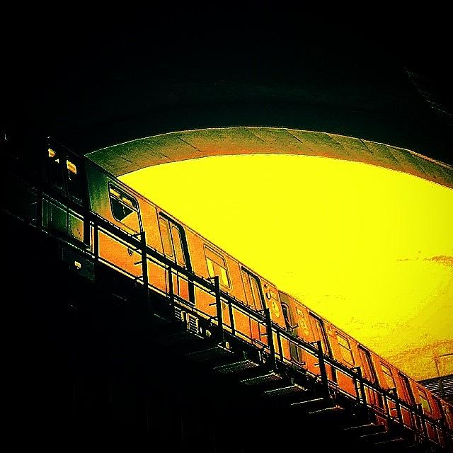 Surreal Subway Photograph by Merideth Bray