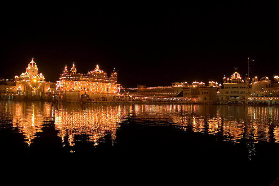 Golden Temple Photograph - Another view by Devinder Sangha