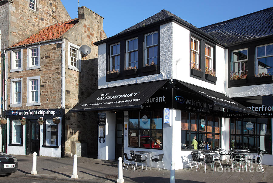 Anstruther Waterfront Chip Shop Photograph by Ros Drinkwater - Fine Art ...