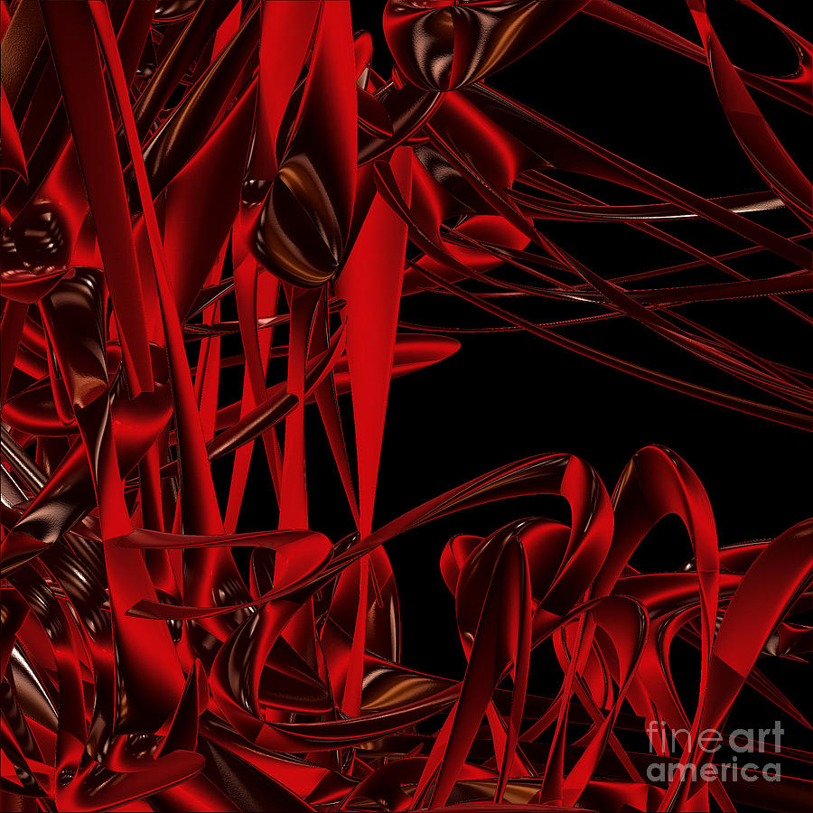 Abstract Digital Art - Ant Fest  by jammer by First Star Art