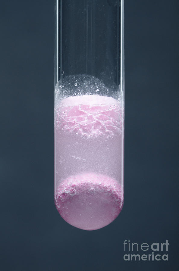 Antacid Reacts With Hydrochloric Acid Photograph by GIPhotoStock