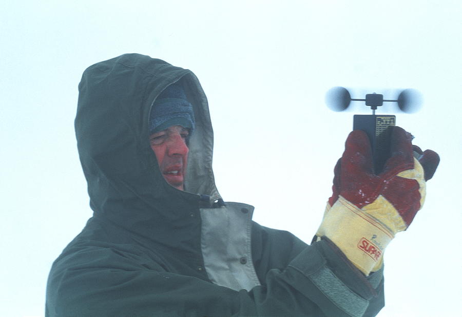Antarctic Wind Measurement Photograph by John Beatty/science Photo Library