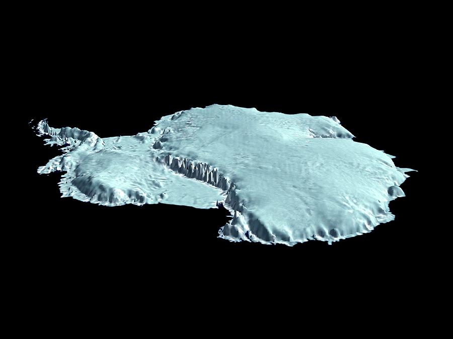Antarctica In 1998 Photograph by Nasa/gsfc-svs/science Photo Library