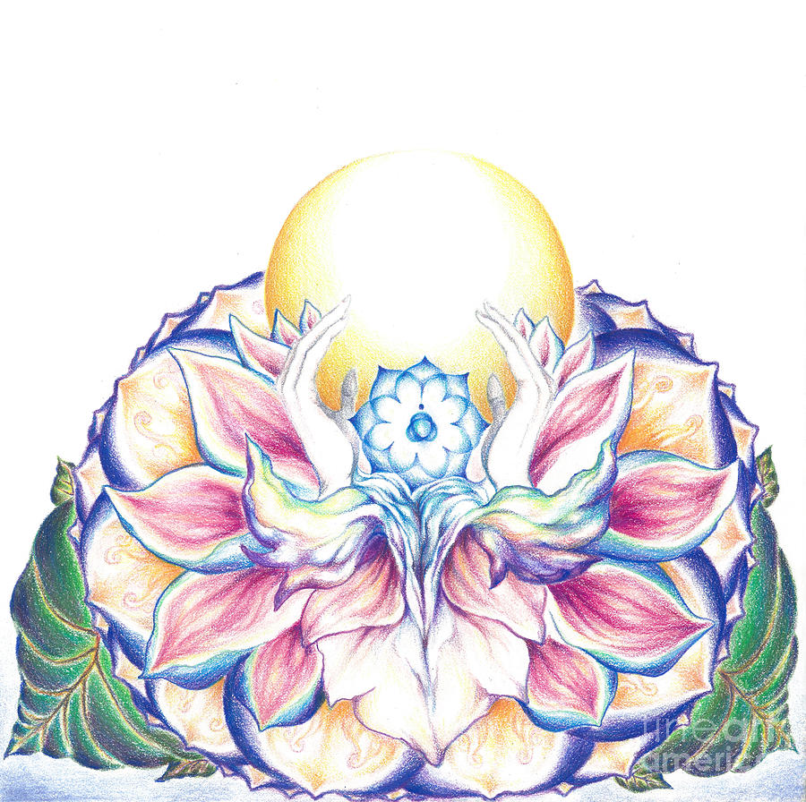 Oneness Drawing - Antaryamin Oneness Art by Lydia Erickson Oneness Drawing - Antaryamin Oneness Art by Lydia Erickson