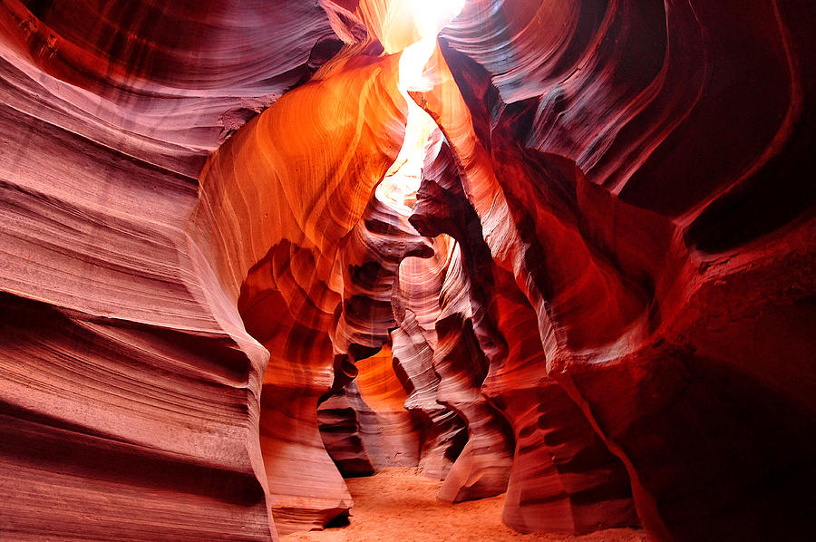 Antelope Canyon 1 Photograph by Mitchell R Grosky