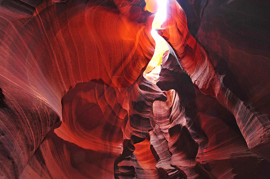 Antelope Canyon 5 Photograph by Mitchell R Grosky
