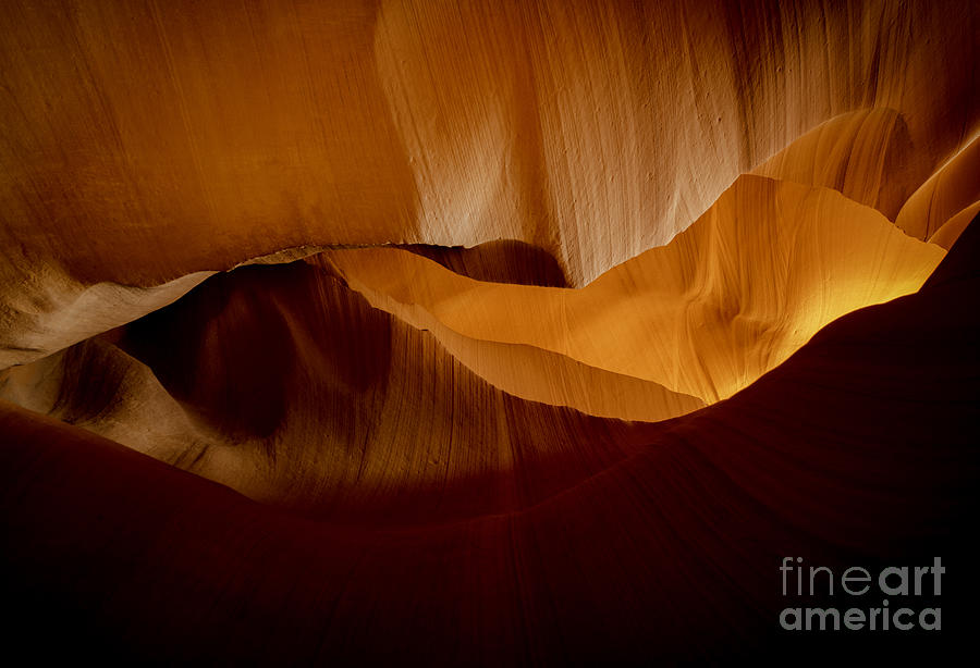 Antelope Canyon 9 Photograph by Richard Mason