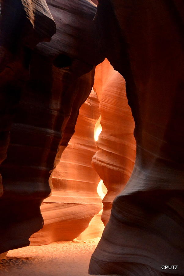 Antelope Canyon Photograph - Antelope Canyon by Carrie Putz