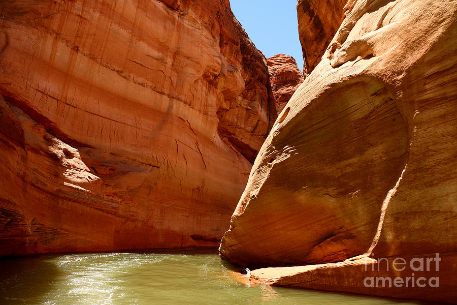Antelope Canyon Colors Of Lake Powell  Photograph by Christiane Schulze Art And Photography