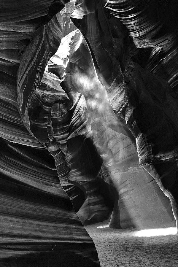 Antelope Canyon Ghost Lights Photograph by Wes and Dotty Weber