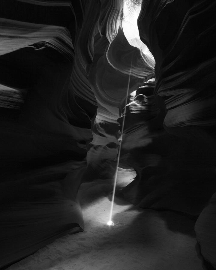 Antelope Canyon Laser Light Show Photograph by Kristal Kraft