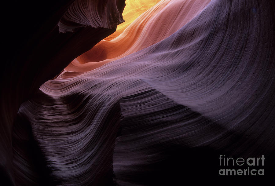 Antelope Canyon Movement In Stone Photograph by Bob Christopher
