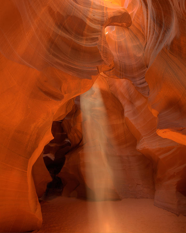 Antelope Canyon Spirit Dance-11 Photograph by Alan Vance Ley