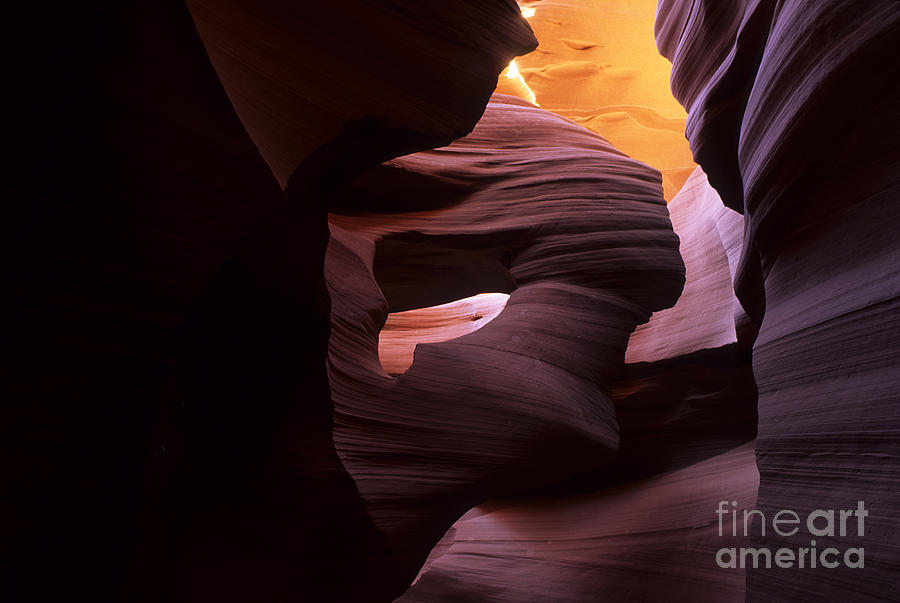 Antelope Canyon Photograph - Antelope Canyon Touch Of Magic by Bob Christopher