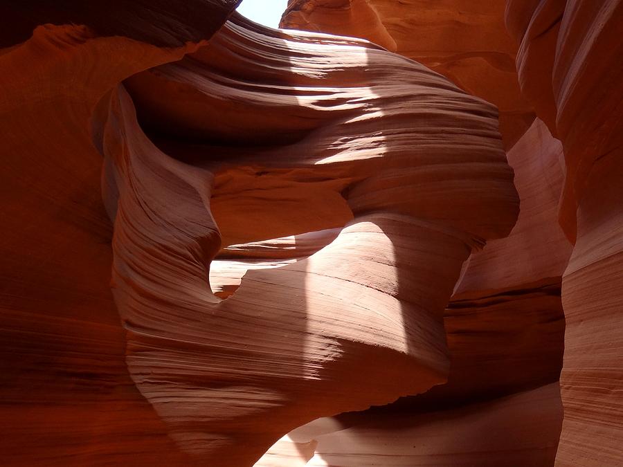 Antelope Canyon Window Photograph by Keith Stokes