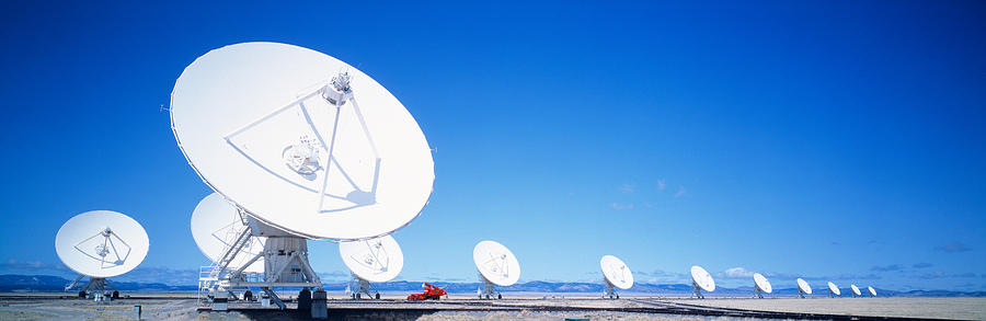 Desert Photograph - Antenna Configuration Nm Usa by Panoramic Images