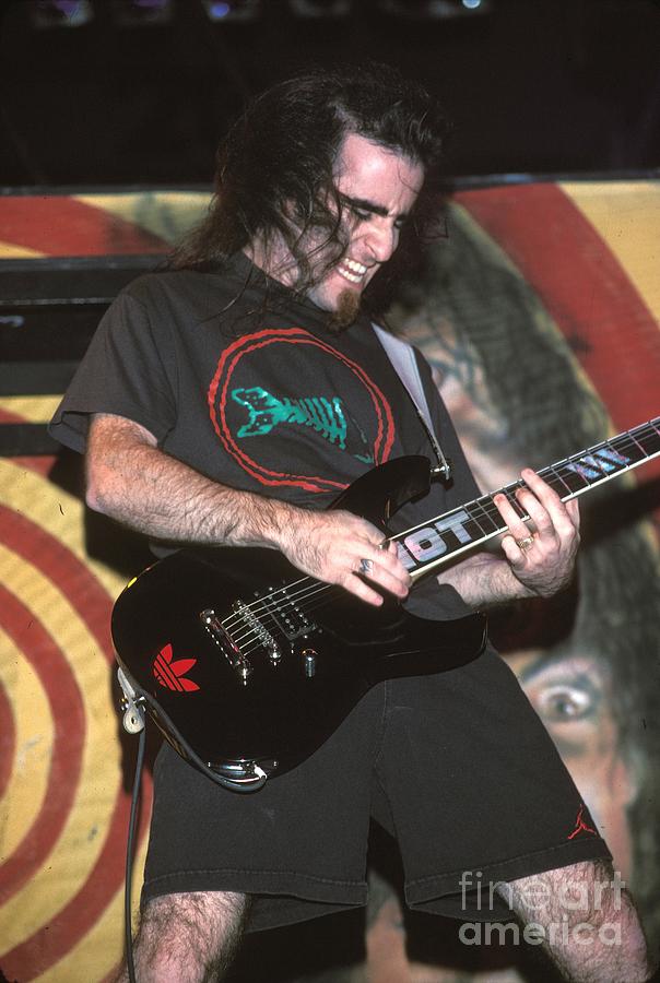 Guitar Still Life Photograph - Anthrax by Concert Photos