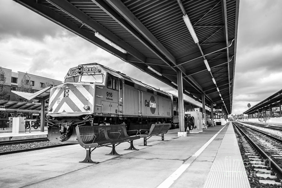 Train Photograph - Anti Local Motion by Bernard Glinton