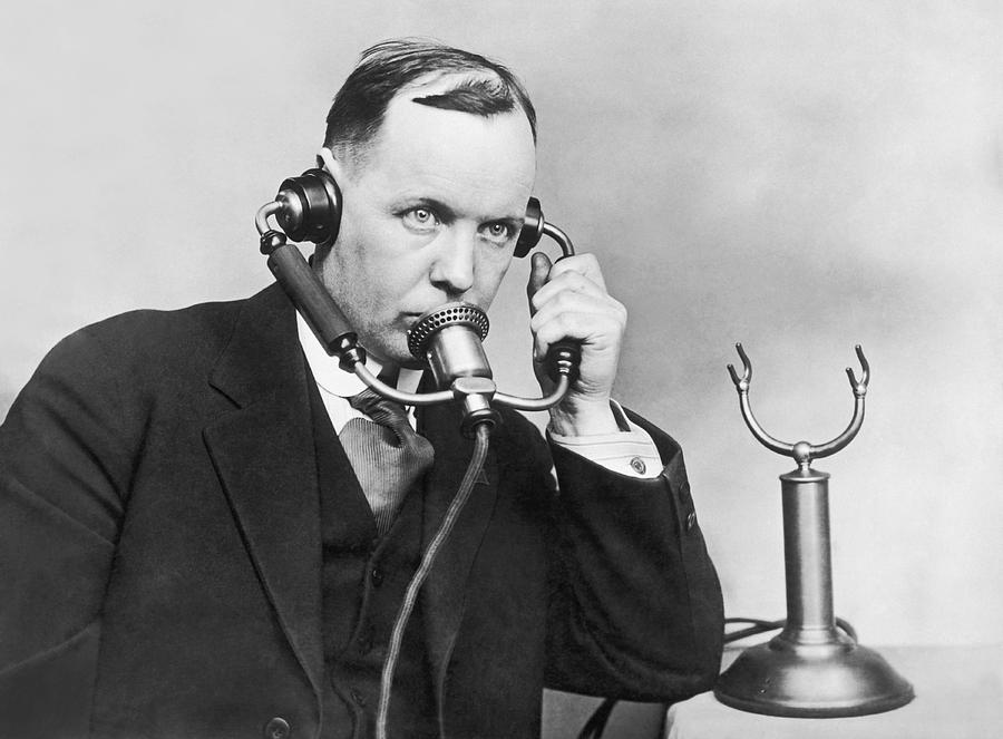 Anti Noise Telephone Photograph by Underwood Archives