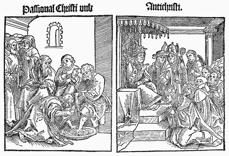 Anti-papal Woodcut by Granger