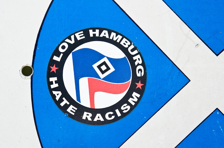 Flag Photograph - Anti-racism sticker by Tom Gowanlock