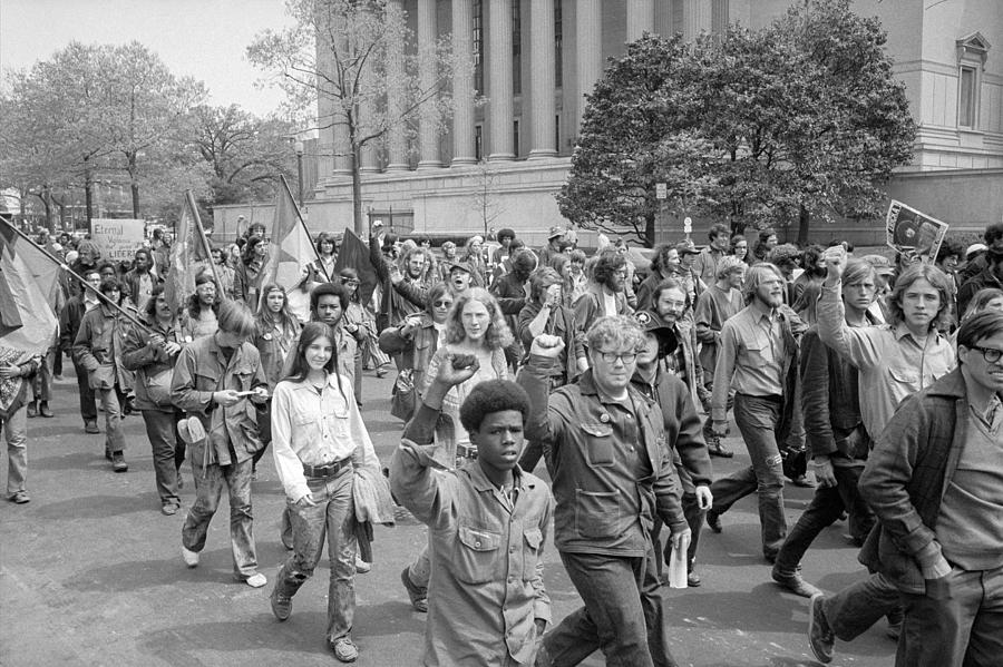 Anti-war Protest, 1971 Painting by Granger - Pixels