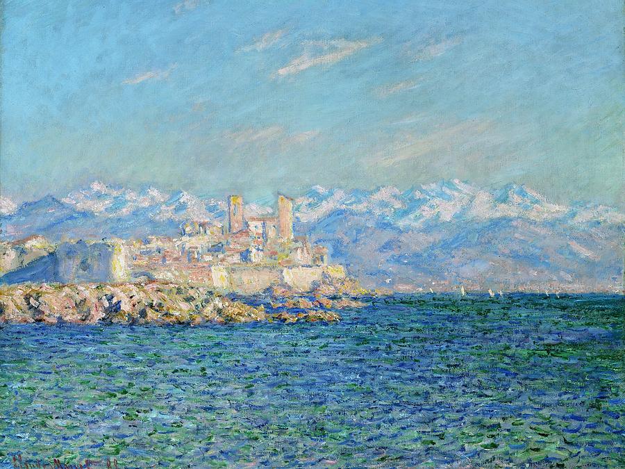 Antibes - Afternoon Effect Painting by Claude Monet