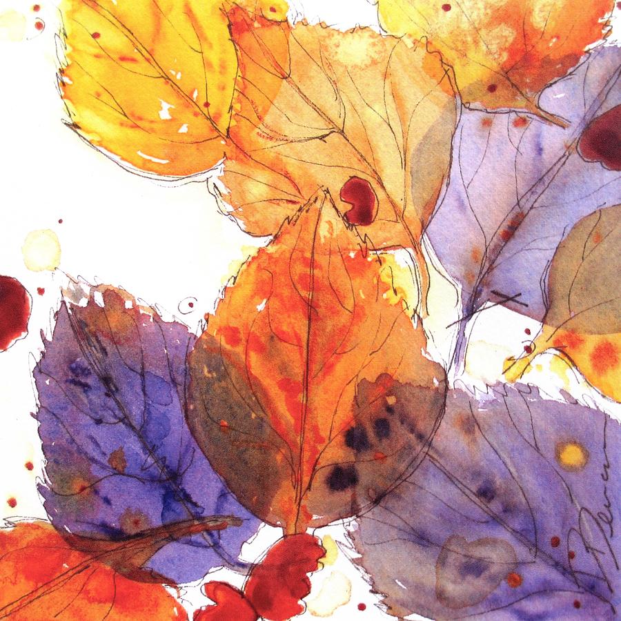 Anticipating Autumn Painting by Dawn Derman