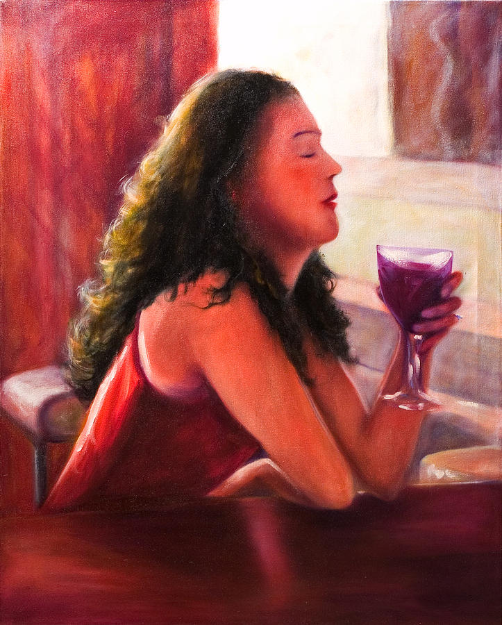 Anticipation Painting by Shannon Grissom