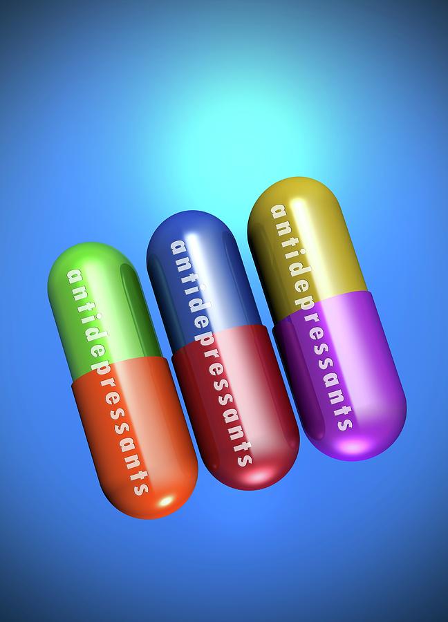 Antidepressant Drugs Photograph by Victor Habbick Visions/science Photo Library