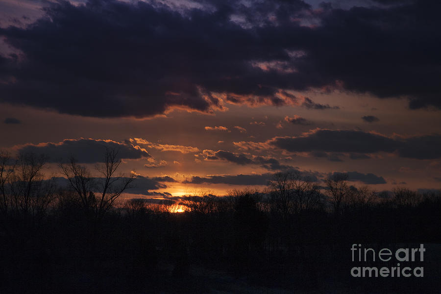 Antietam Sunset Photograph by Ronald Lutz