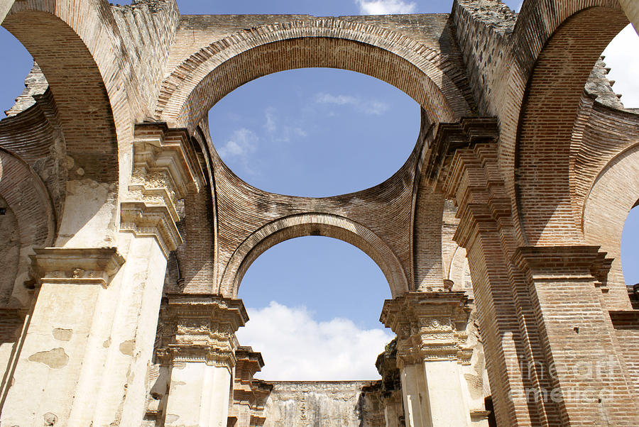 Antigua Cathedral Ruins Photograph by John  Mitchell