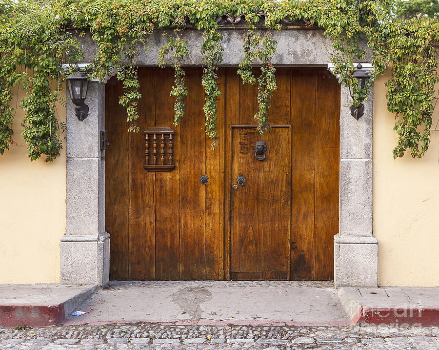 Guatemala Photograph - Antigua Doors by Scott Kerrigan