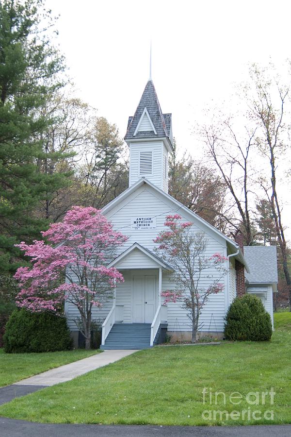 Antioch Church in the Spring Photograph by John Harmon