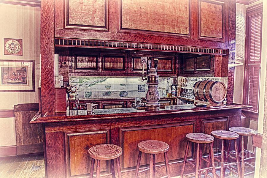 Antique Bar Photograph by Timothy Hacker