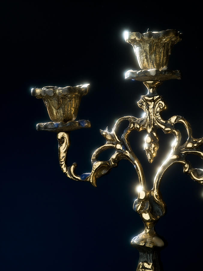 Antique Candelabra Photograph by Alain De Maximy - Fine Art America