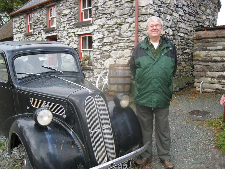 Antique Car and House Photograph by Dotti Hannum | Fine Art America