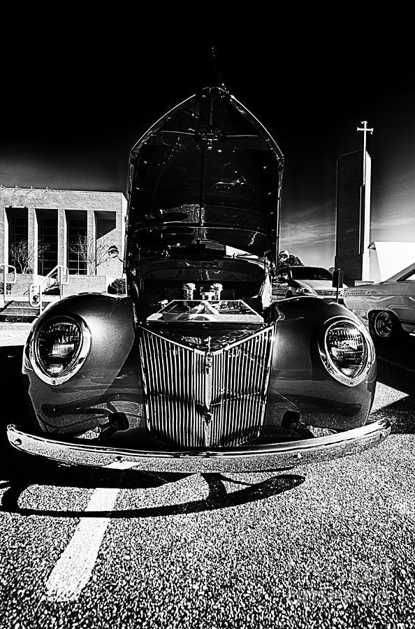 Antique Car Closeup at Car Show Photograph by Danny Hooks