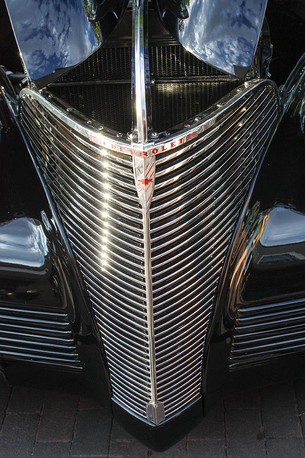 Antique Chevy Grill Photograph by Toma Caul