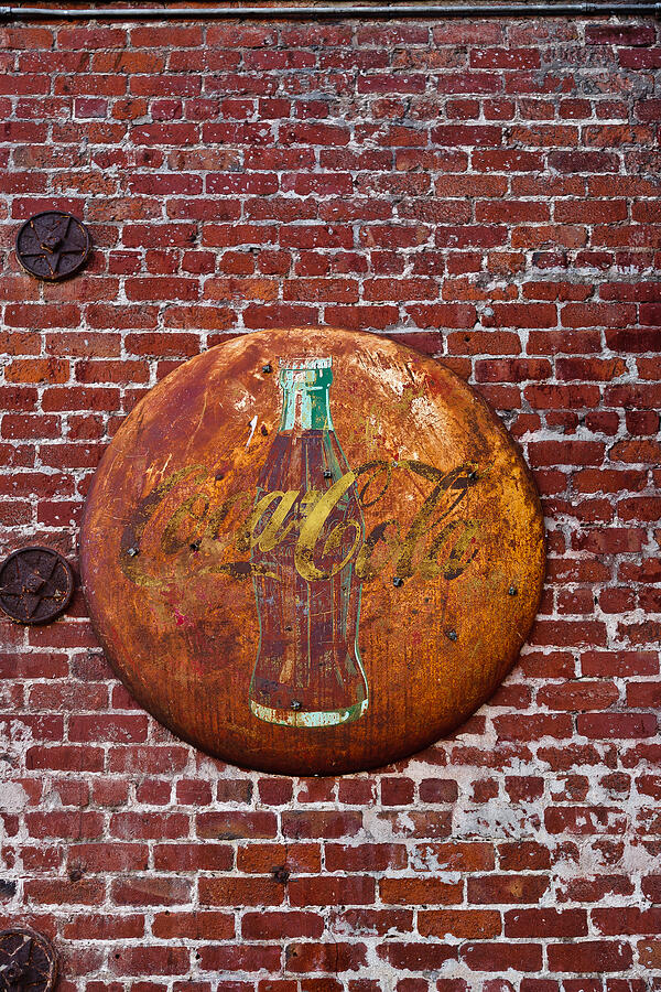 Antique Coke sign 2 Photograph by David Smith