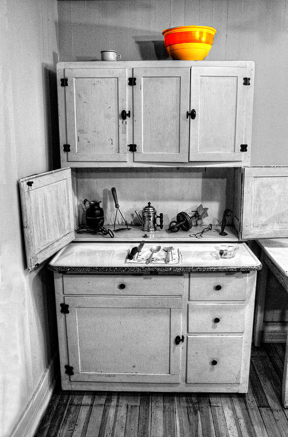 Antique Cupboard Photograph by Dave Mills