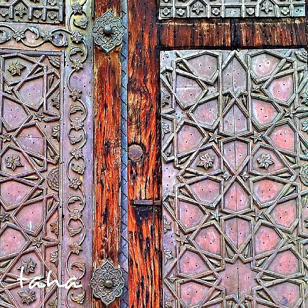 Antique Photograph - #antique #door #beautiful #wood #wooden by Taha Kachwala