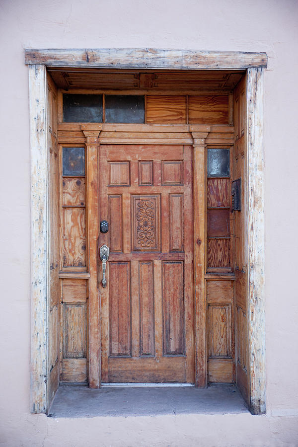 Antique Door In New Mexico Photograph by Bill Boch