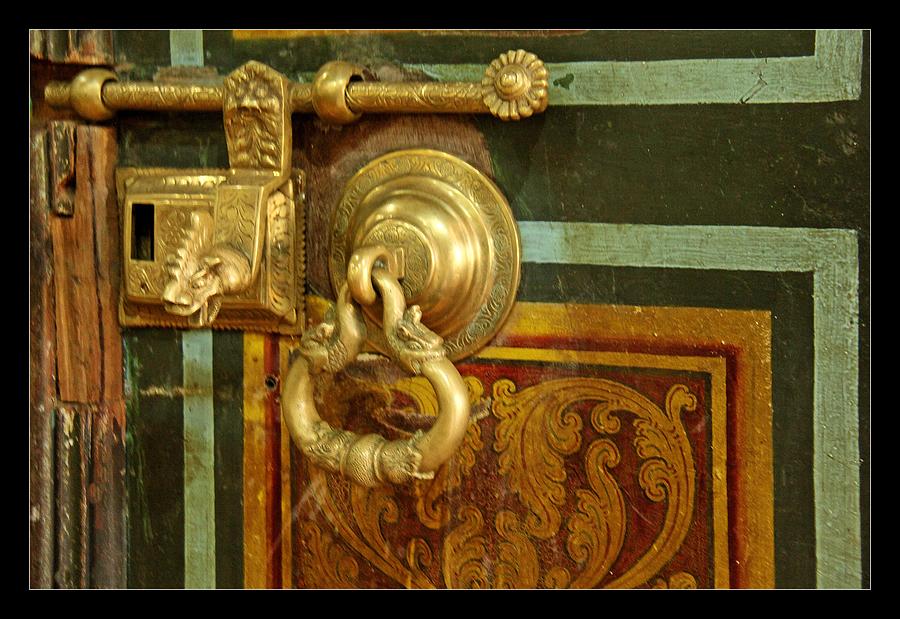 Antique Door Lock Photograph