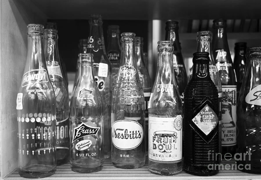 Antique Drinks Bottles Photograph by James Brunker