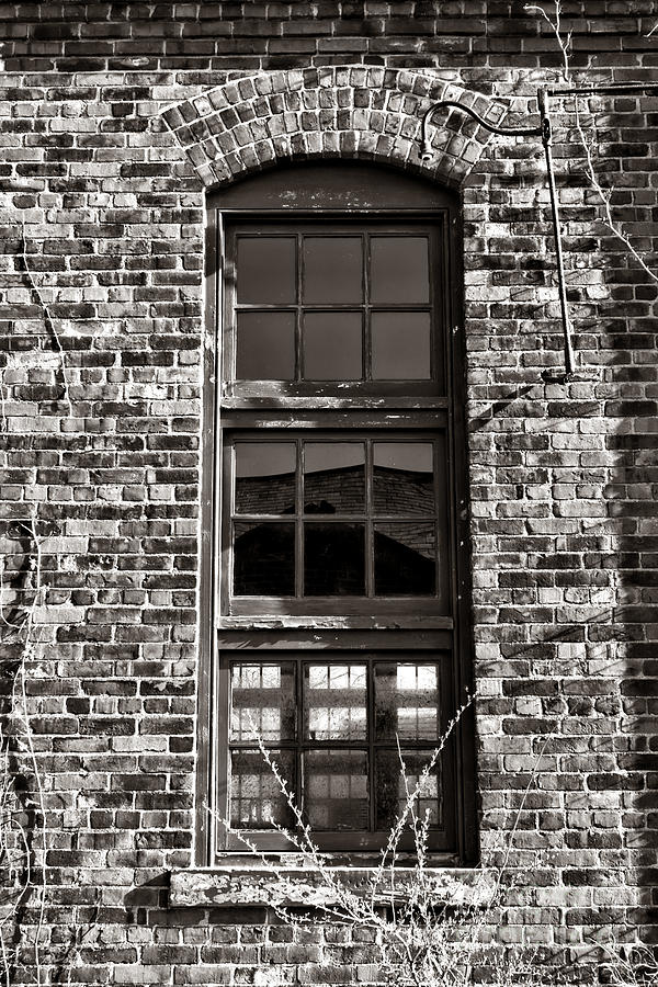 Antique Factory Window Photograph by Olivier Le Queinec