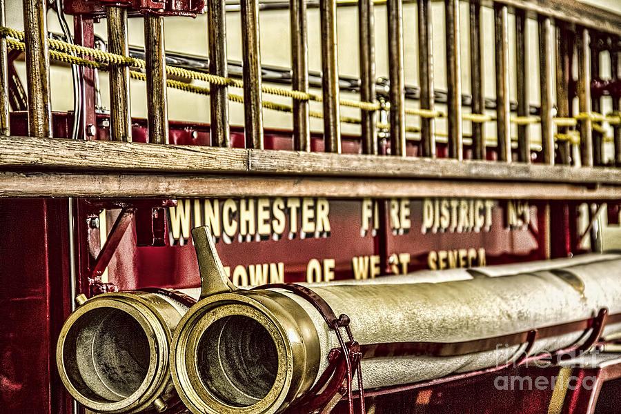 Antique Fire Apparatus Photograph by Jim Lepard