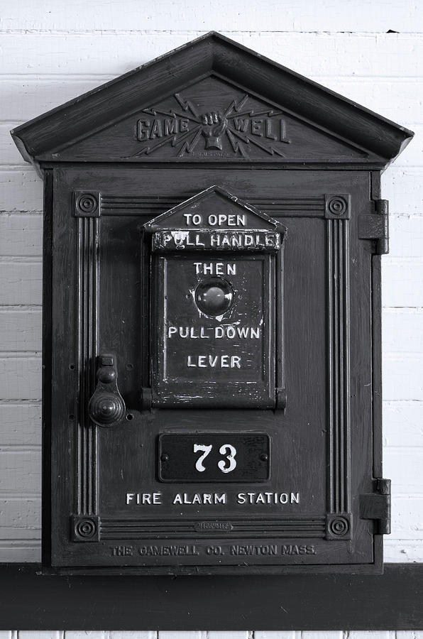 Antique Fire Extinguisher Box, Chippewa Photograph by Panoramic Images Fine Art America